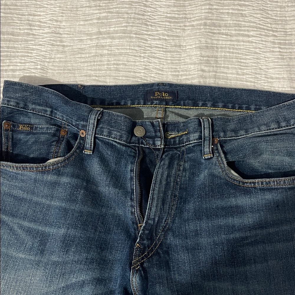 Polo by Ralph Lauren Men's Dark Blue Straight-Leg Jeans 32x34